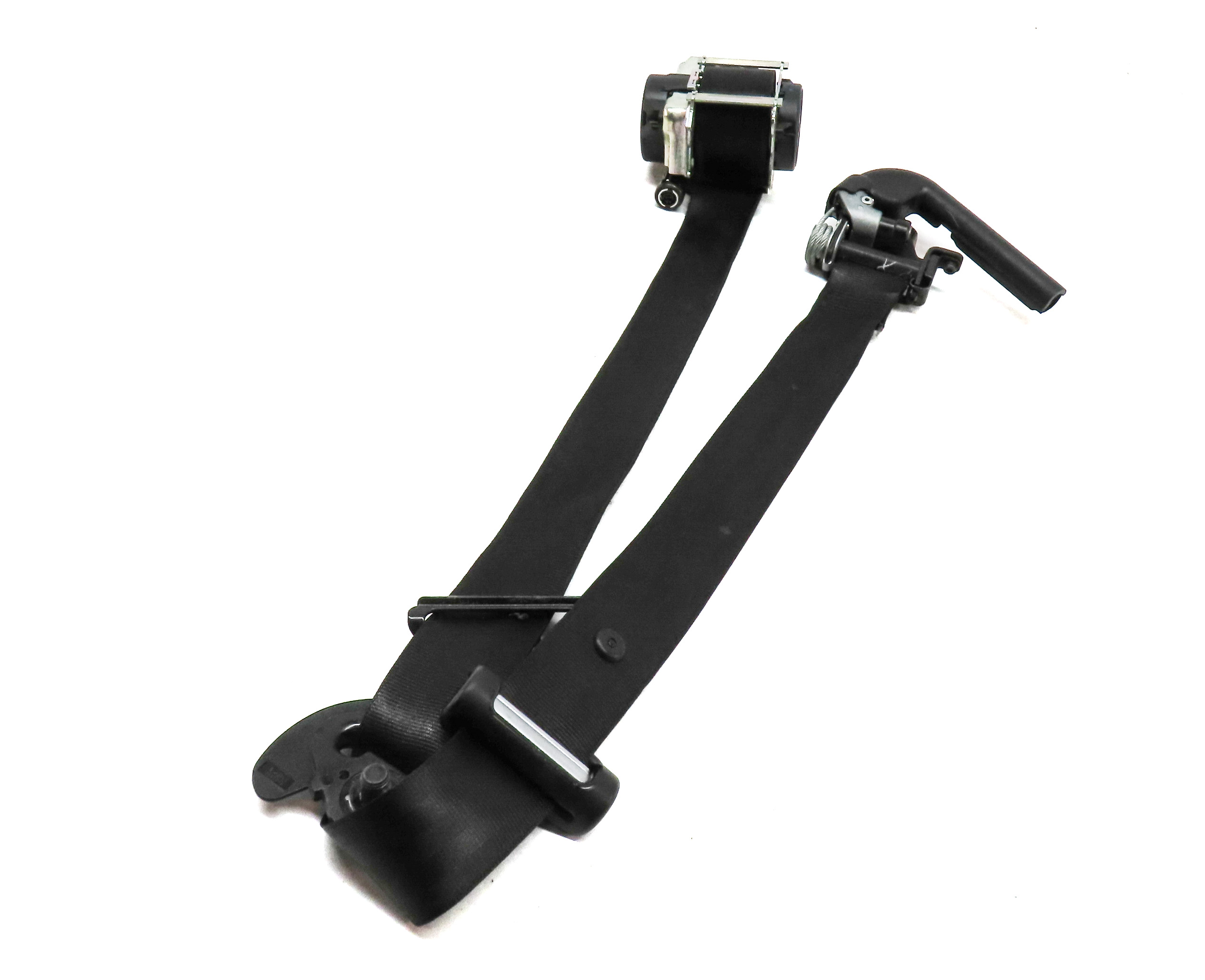 2013-2019 RANGE ROVER (L405) LEFT FRONT DRIVER SEATBELT RETRACTOR (BLACK) — exact item pictured